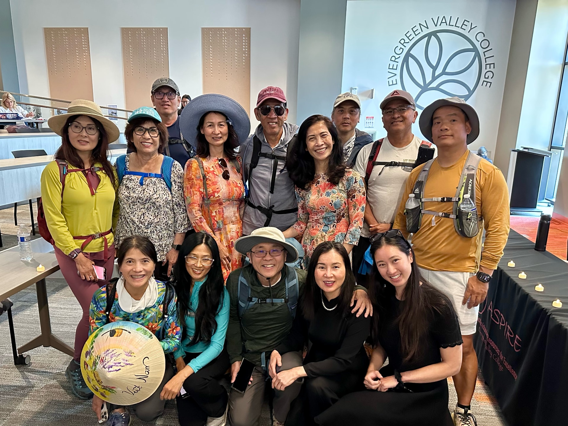 Group photo at Evergreen College
